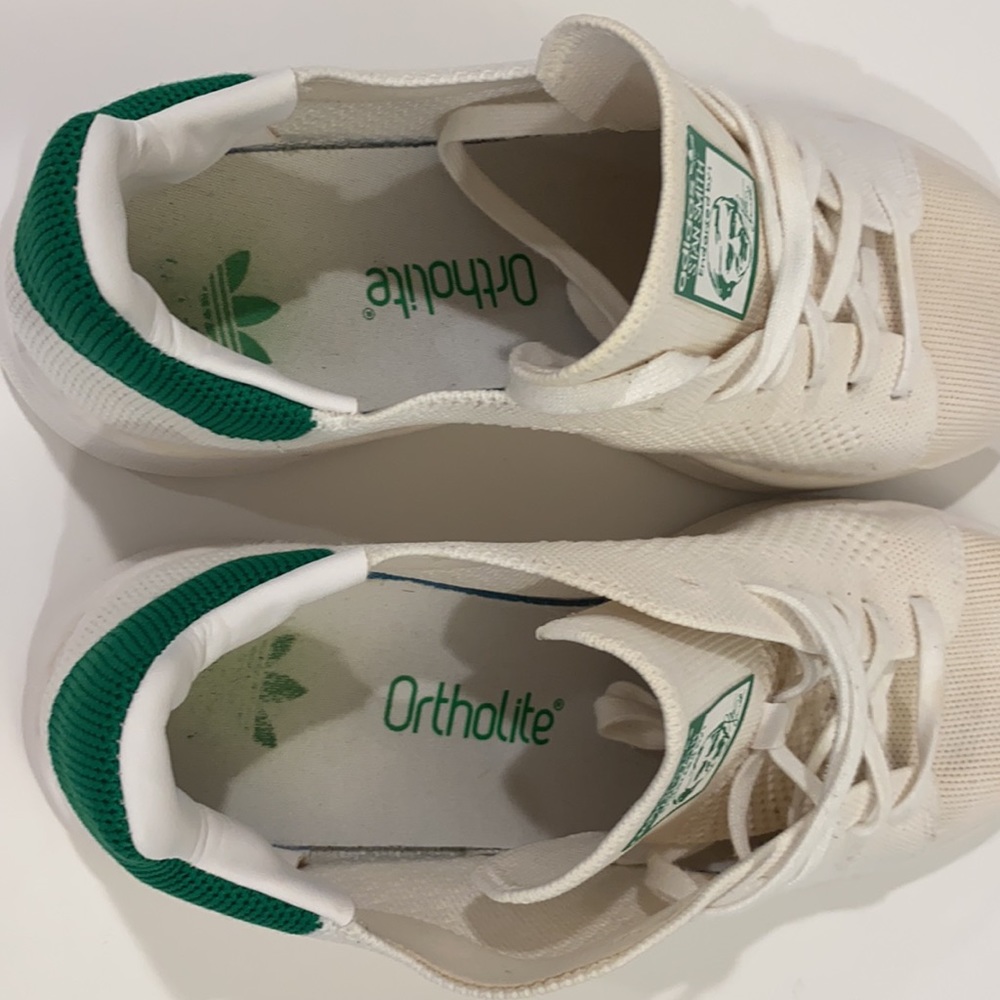 Kids Adidas Stan Smith PrimeKnit - Size 5 (women’s 6.5) - Picture 9 of 10